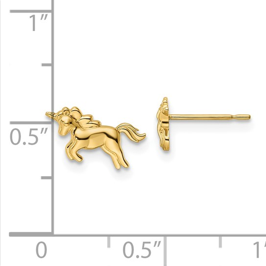 14k Madi K Unicorn Post Earrings| GK1153