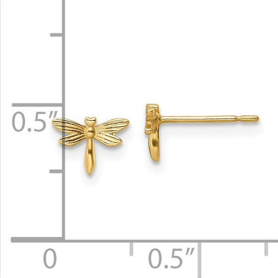 14k Madi K Dragonfly Post Earrings| GK1138