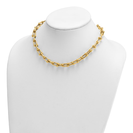 Gold Mariners Link Necklaces| 14OINE9Y16 | Phoenix Jewellers