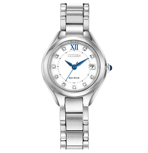 Ladies Citizen Eco-Drive Silhouette Crystal|  EW2540-83A