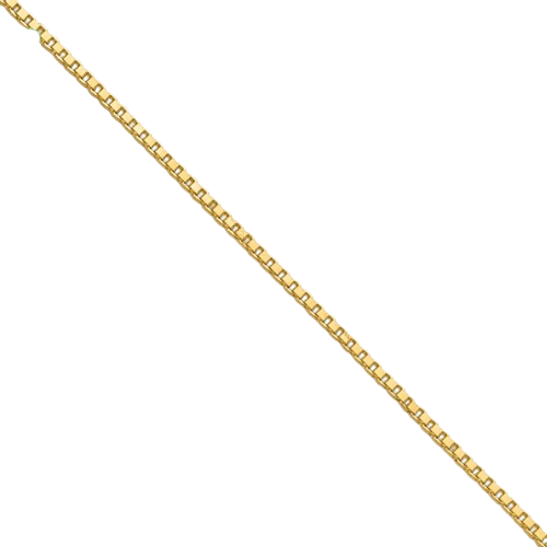 10kt Yellow Gold 1.1mm Box Chain Necklaces| 5405-18