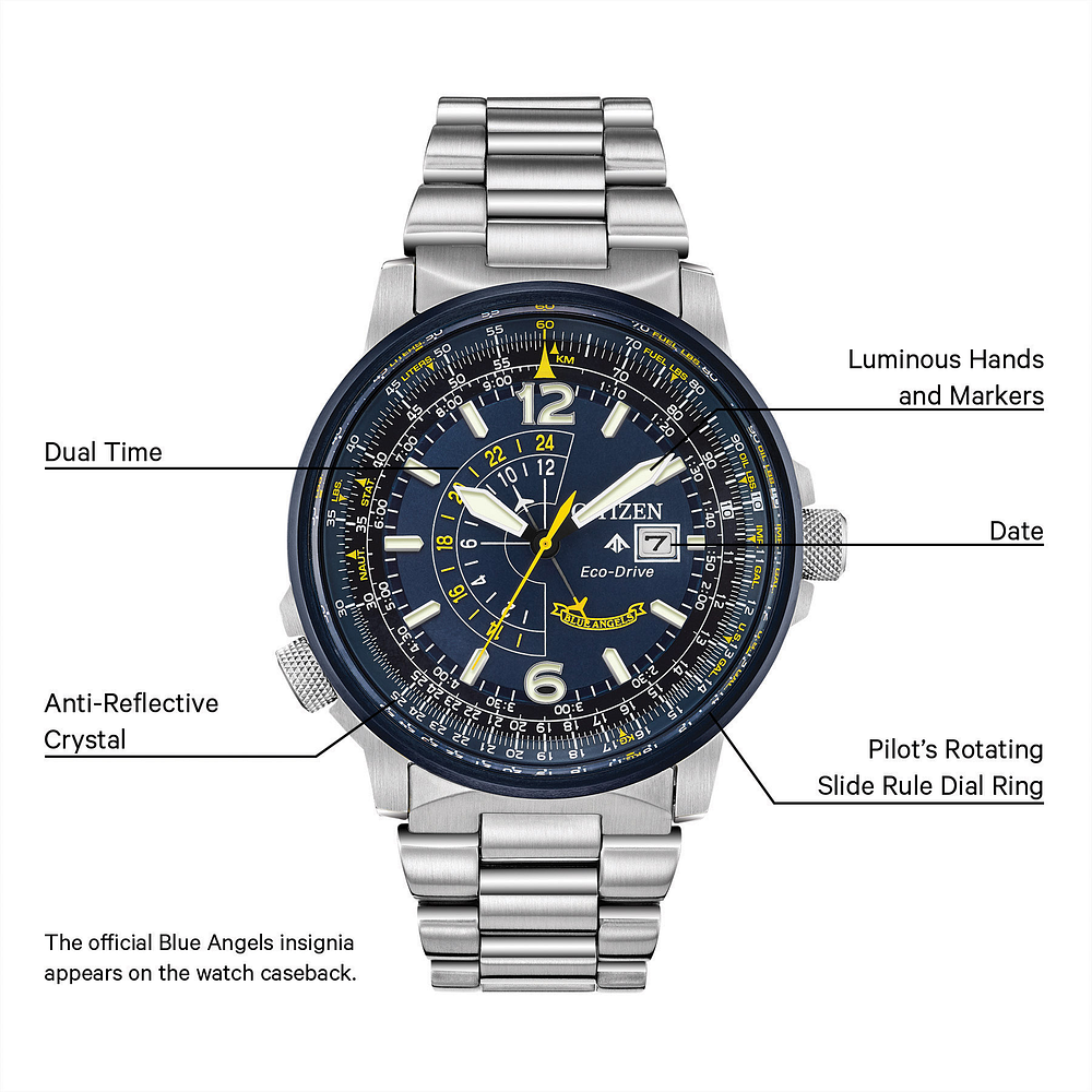 Men's Citizen Eco-Drive Promaster Nighthawk A-T Watch | BJ7006-56L