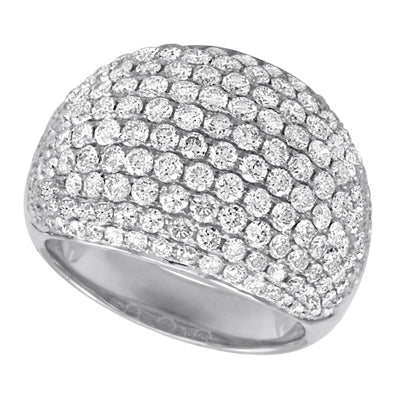 14kt White Gold Diamond Fashion Ring