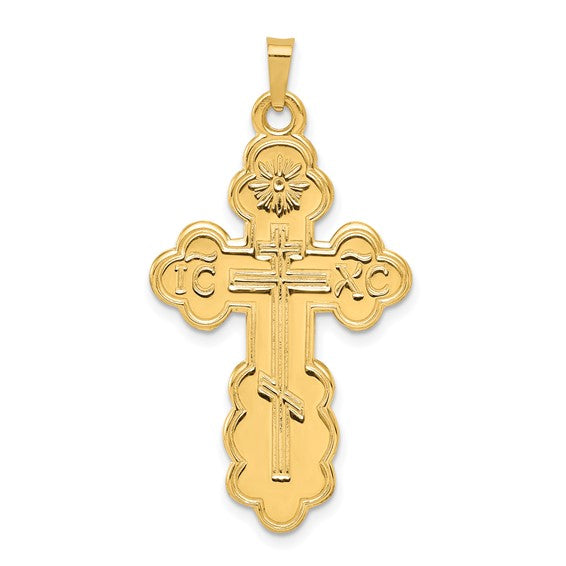 14k Eastern Orthodox Cross XR569 Phoenix Jewellers