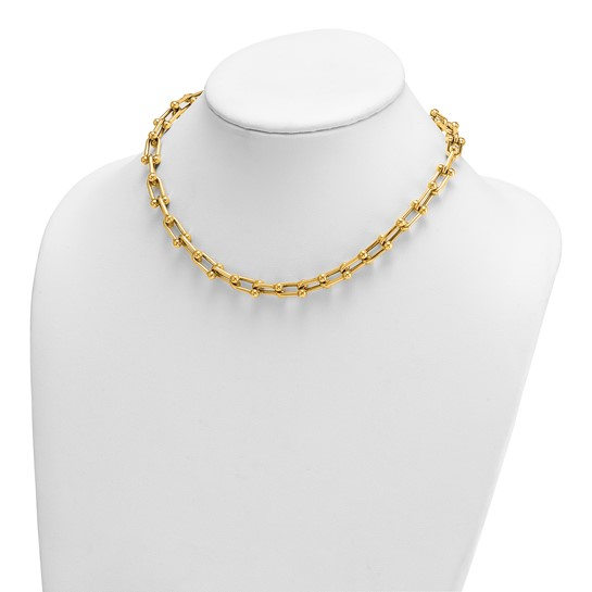 Gold Mariners Link Necklaces| 14OINE9Y16