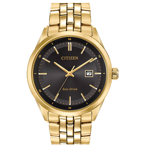 Men's Citizen Eco-Drive Corso Gold-Tone Watch| BM7252-51E