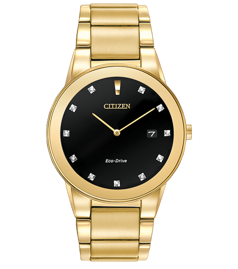 Citizen eco 2025 drive men's gold