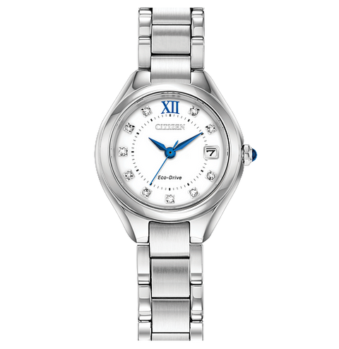 ★レアアイテム逆輸入★CITIZEN Silhouette Ladies EW5490-83A Silhouette Crystal - Ladies Eco-Drive EW2340-58A Silver