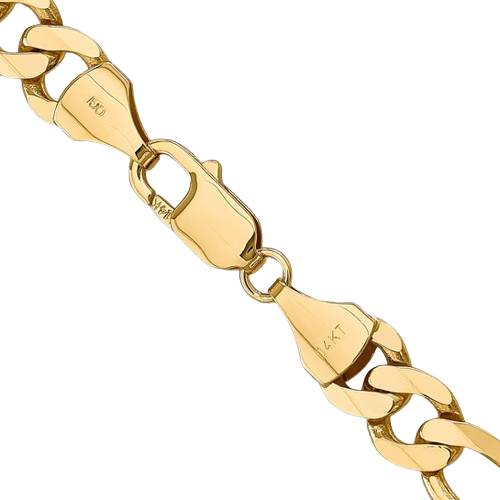 10K 20" Flat Figaro Chain| 10FG220-20