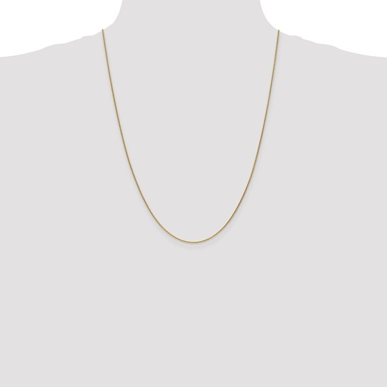 14k 1mm Grande Round Open Link Cable Chain| PEN53-18