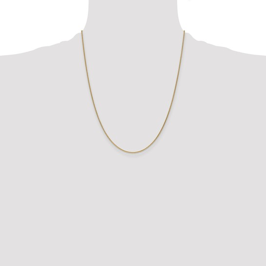14k 1mm Grande Round Open Link Cable Chain| PEN53-18
