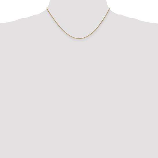 14k 1mm Grande Round Open Link Cable Chain| PEN53-18