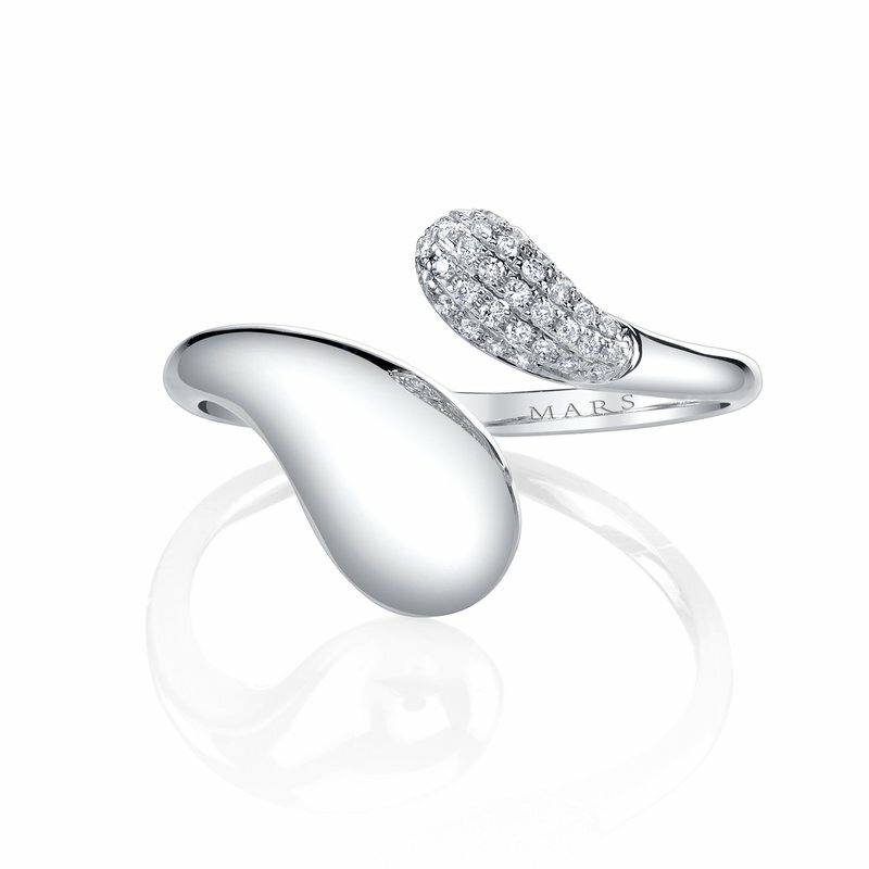 14kt White Gold Fashion Ring