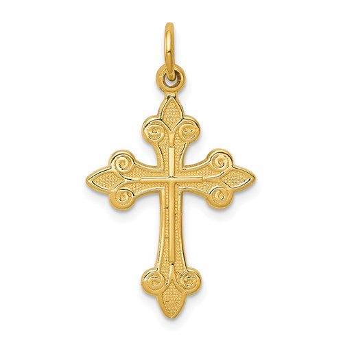 14k Fleur De Lis Cross | C1957