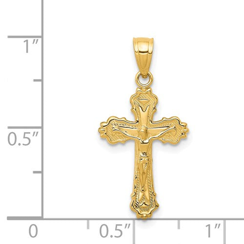 14k Small Crucifix | C3919