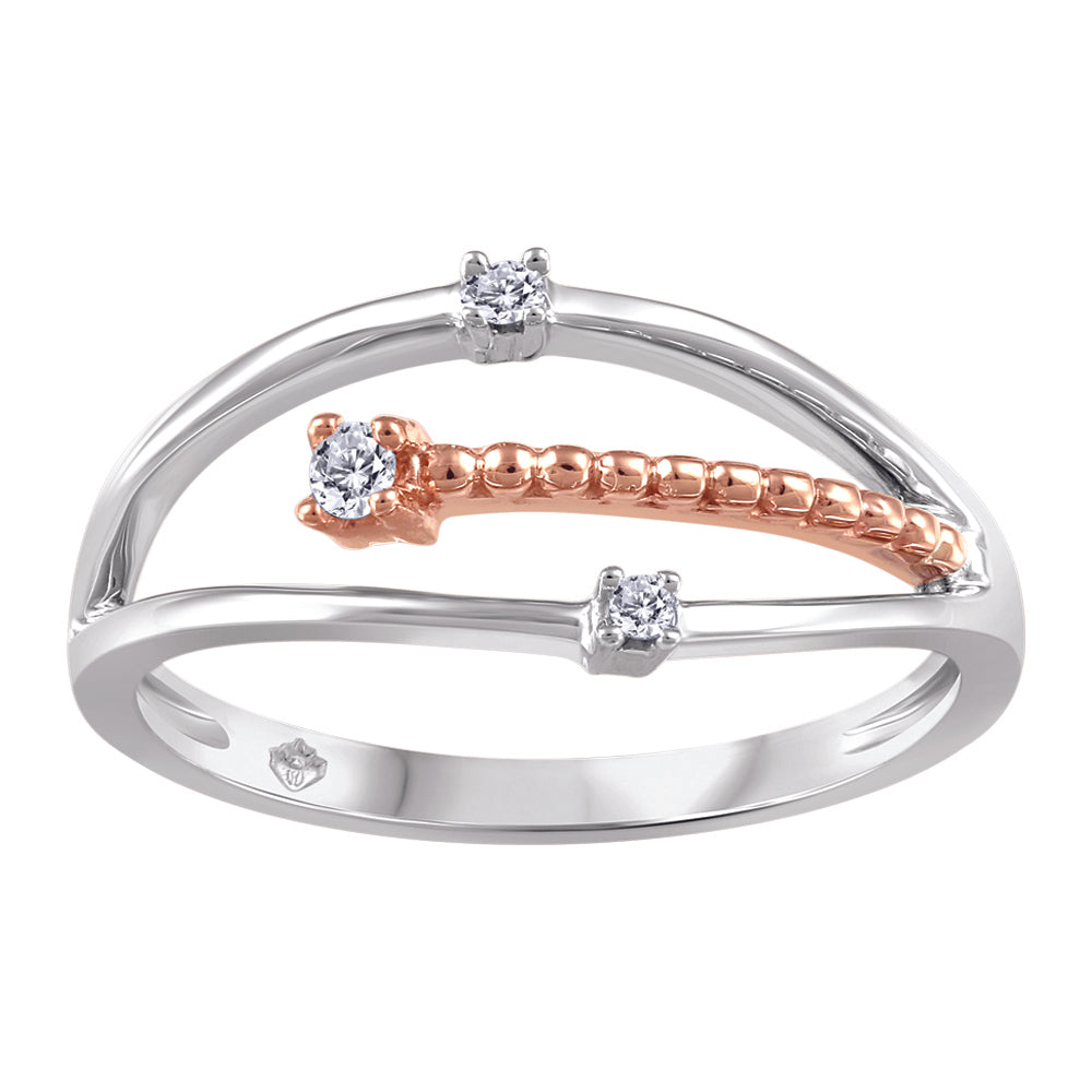 10kt Two-Tone Diamond Ring | FIJ3464/02