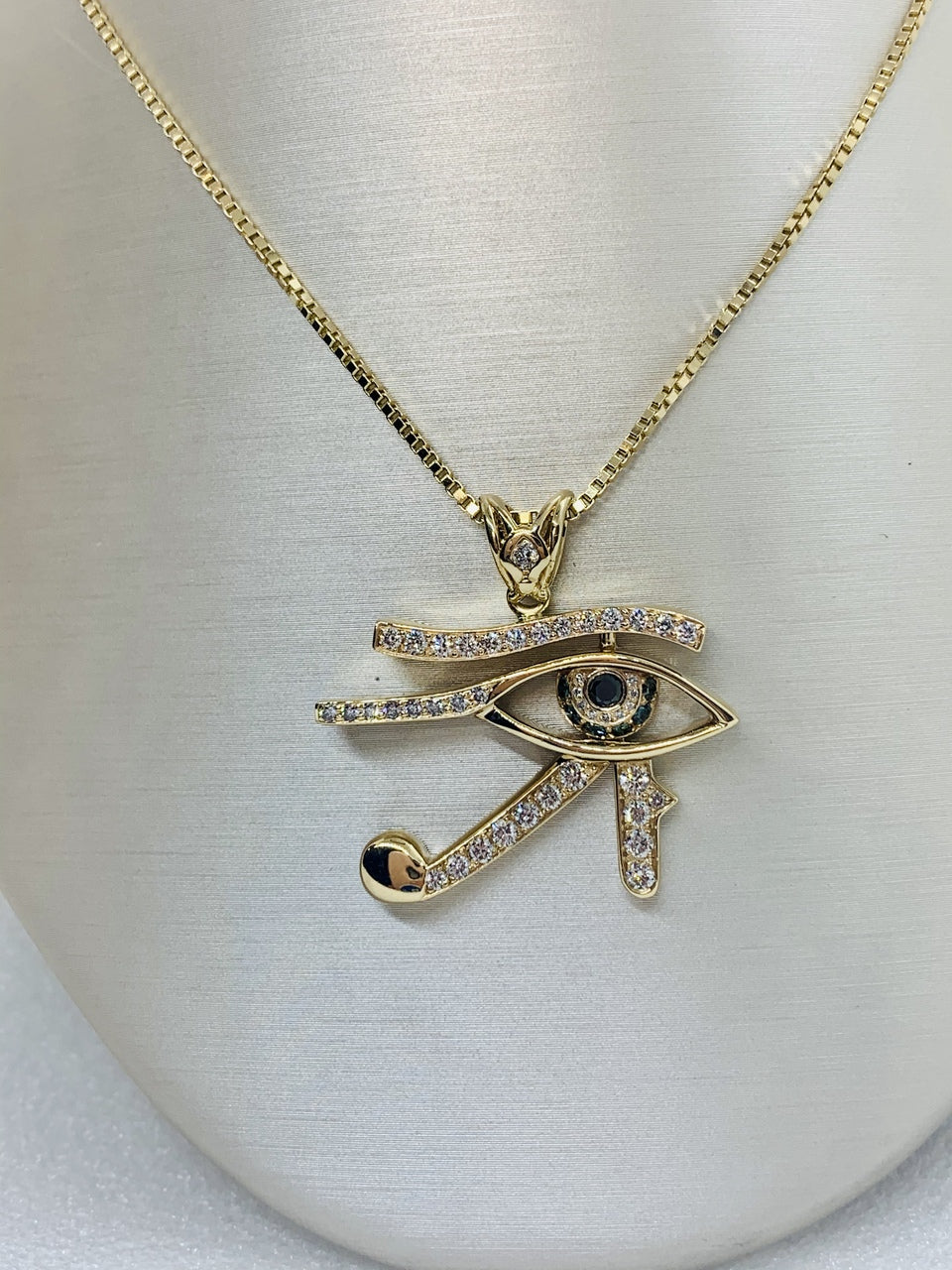 Custom Made Eye of Ra Pendant