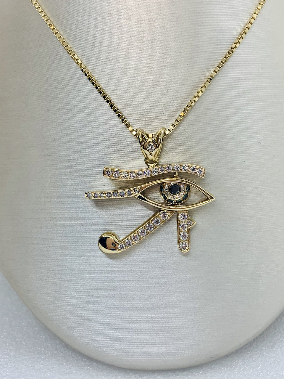 Custom Made Eye of Ra Pendant