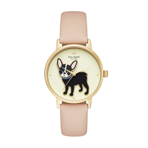 Kate spade watch french bulldog discount