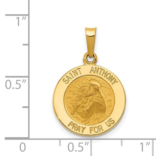 14k Saint Anthony Medal Charm