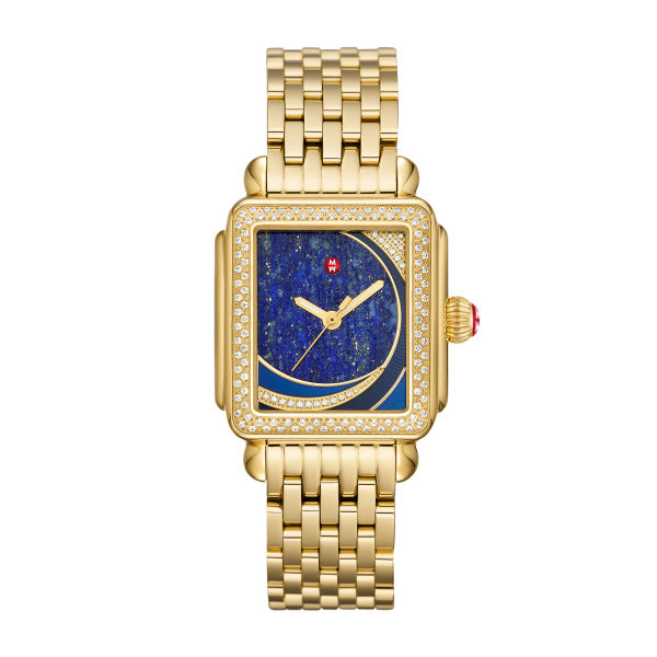 Limited Edition Deco Gold Diamond Stainless Steel Watch 98/100