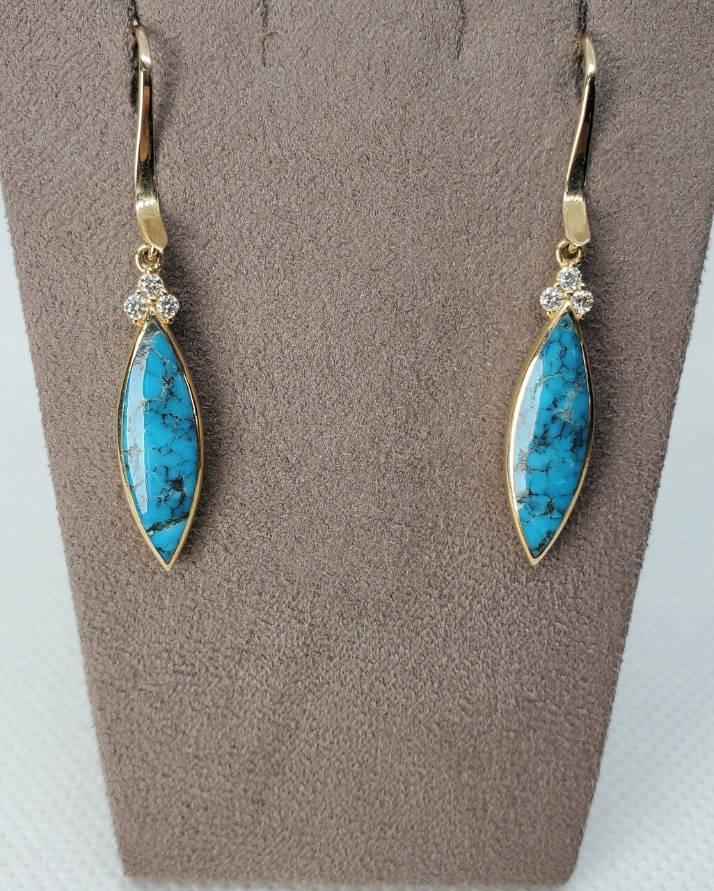 Kabana Kingman Turquoise Dangle Earrings
