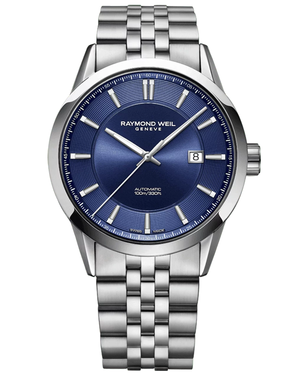 Freelancer Men's Classic Blue Automatic Date Watch