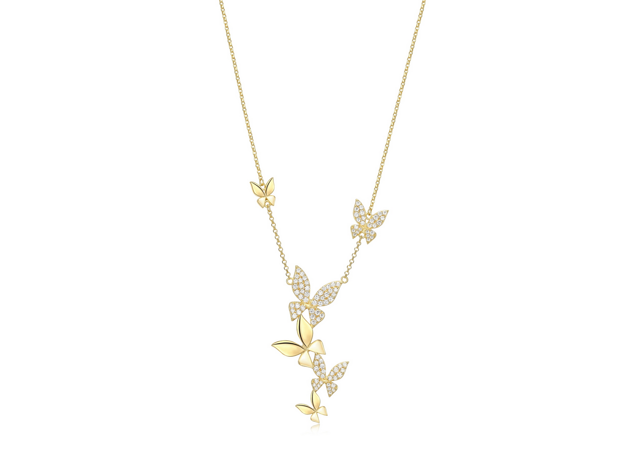 Reign Butterfly Blooming Necklace| 30AAGZ0018