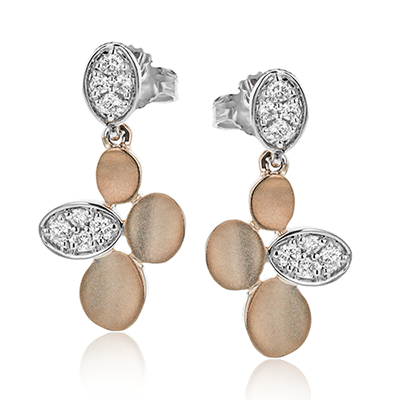 14kt Petal Earrings | ZE711