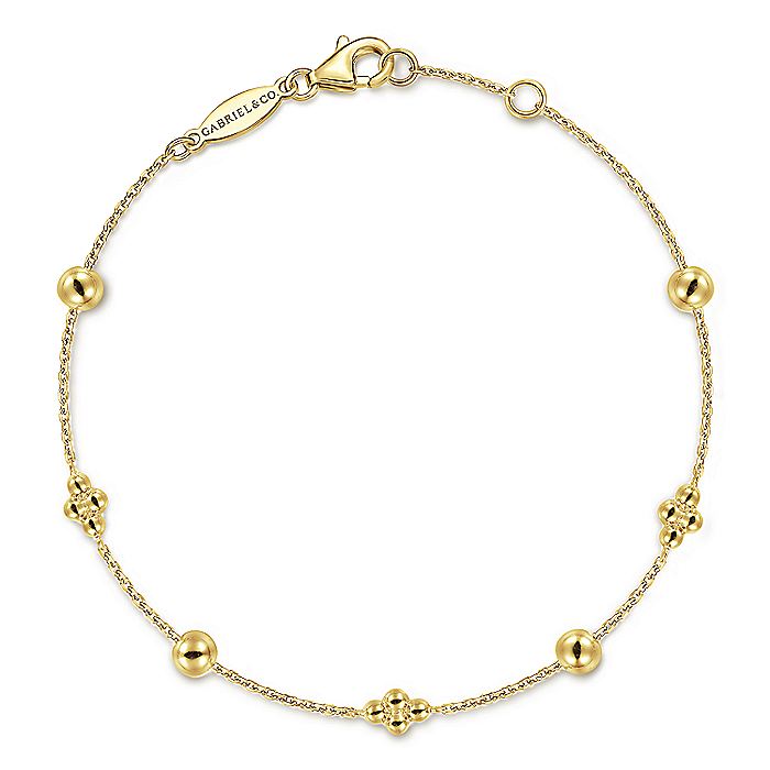 14K Yellow Gold Bujukan Bracelet | TB4597Y4JJJ