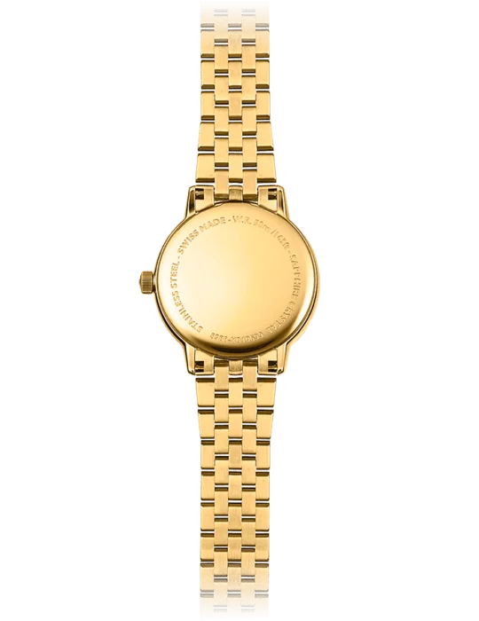 Raymond weil ladies gold watch with diamonds sale