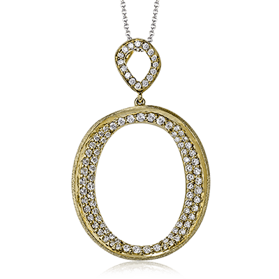Zp645 Pendant 14k Gold White