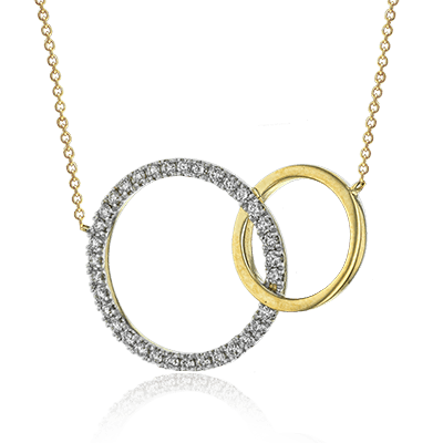 Zp954 Pendant 14k Gold White