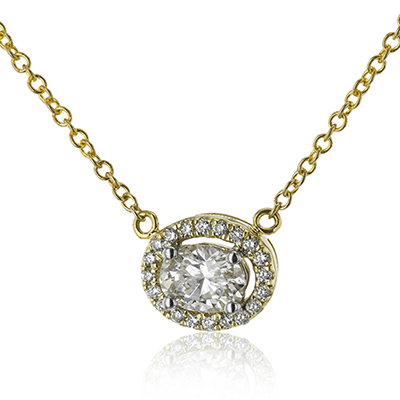 Zp990-y Pendant 14k Gold White