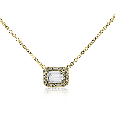 Zp991-y Pendant 14k Gold White