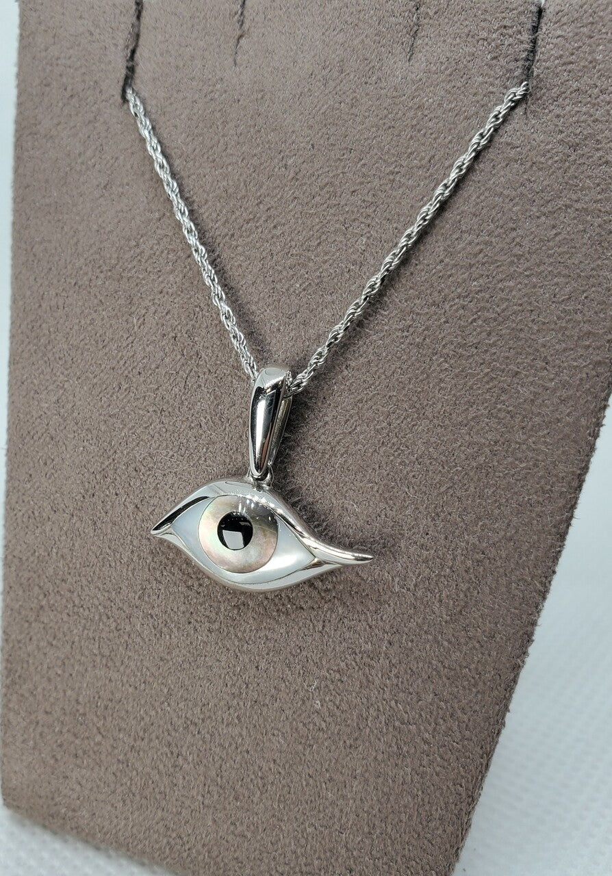 Kabana Evil Eye Pendant with Bronze Mother of pearl | 804-00021